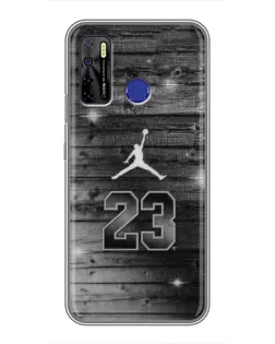 Чехол для TECNO Camon 15 с картинкой «Jordan Carbon 23»