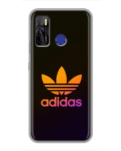 Чехол для TECNO Camon 15 с картинкой «Градиент Adidas»