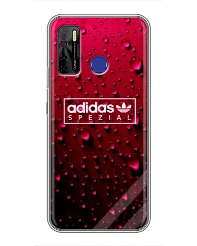 Чехол для TECNO Camon 15 с картинкой «Adidas Gold Marble»