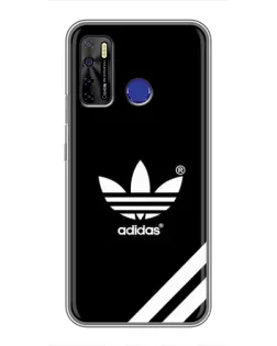 Чехол для TECNO Camon 15 с картинкой «Adidas с диагональными полосами»