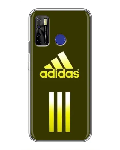 Чехол для TECNO Camon 15 с картинкой «Оливковый градиент Adidas»