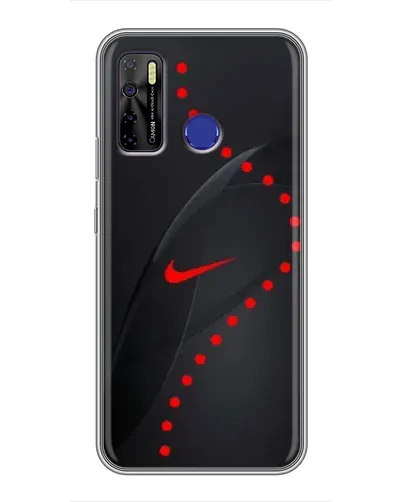 Чохол для TECNO Camon 15 з картинкою «Абстрактний дизайн Nike»