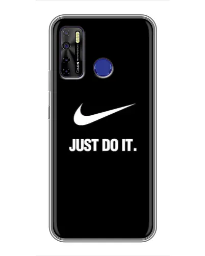 Чохол для TECNO Camon 15 з картинкою «Класичний принт Nike»