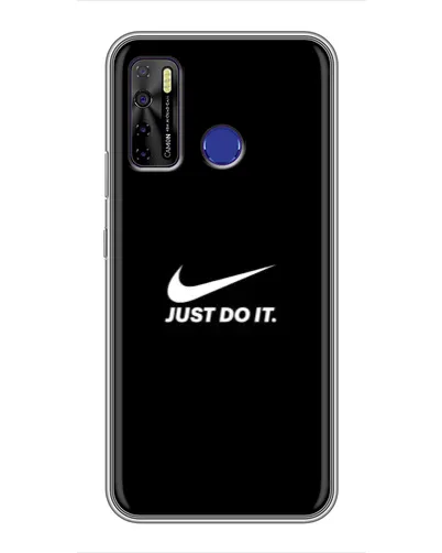 Чохол для TECNO Camon 15 з картинкою «Мінімалізм від Nike»