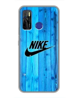 Чохол для TECNO Camon 15 з картинкою «Блакитне дерево Nike»