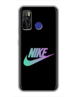 Чохол для TECNO Camon 15 з картинкою «Nike — міська ніч»