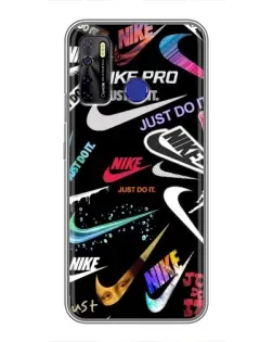 Чехол для TECNO Camon 15 с картинкой «Nike — роскошь»