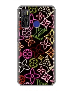 Чохол для TECNO Camon 15 з картинкою «Неоновий мікс Nike» Чохол для TECNO Camon 15 з картинкою «Неоновий мікс Nike»