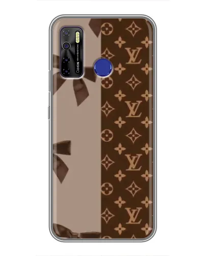 Чохол для TECNO Camon 15 з картинкою «Louis Vuitton — банти» Чохол для TECNO Camon 15 з картинкою «Louis Vuitton — банти»