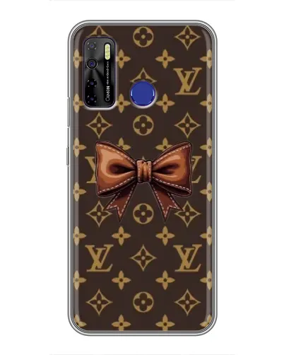 Чохол для TECNO Camon 15 з картинкою «LV з бантом» Чохол для TECNO Camon 15 з картинкою «LV з бантом»
