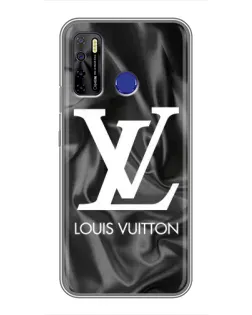 Чохол для TECNO Camon 15 з картинкою «Шовковий Louis Vuitton»