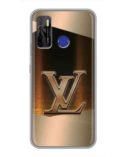 Чохол для TECNO Camon 15 з картинкою «LV — золоте сяйво» Чохол для TECNO Camon 15 з картинкою «LV — золоте сяйво»