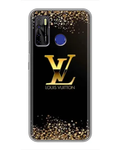 Чохол для TECNO Camon 15 з картинкою «LV — золоті іскри» Чохол для TECNO Camon 15 з картинкою «LV — золоті іскри»