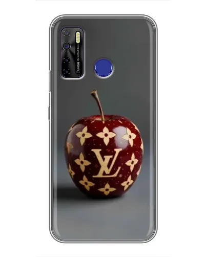 Чохол для TECNO Camon 15 з картинкою «Червоне яблуко LV» Чохол для TECNO Camon 15 з картинкою «Червоне яблуко LV»