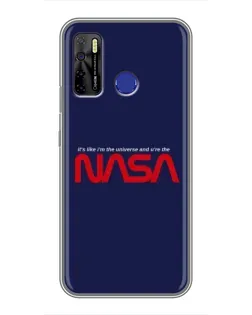 Чохол для TECNO Camon 15 з картинкою «NASA — глибокий космос»
