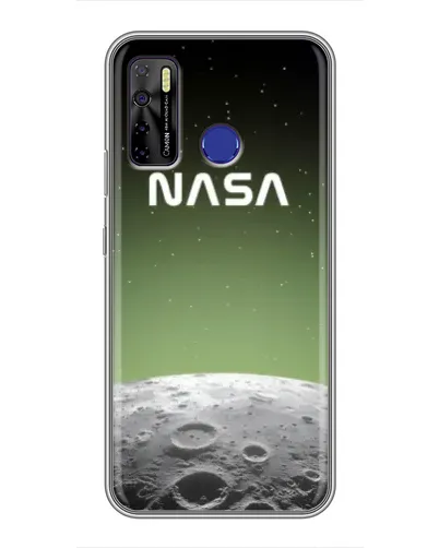 Чохол для TECNO Camon 15 з картинкою «NASA — місячний градієнт»