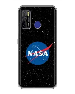 Чохол для TECNO Camon 15 з картинкою «NASA — зоряне небо»