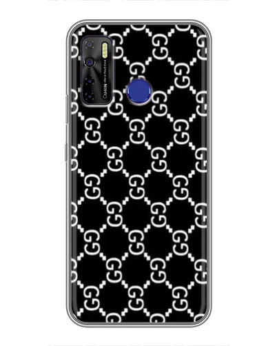 Чохол для TECNO Camon 15 з картинкою «Gucci — сітчастий паттерн» Чохол для TECNO Camon 15 з картинкою «Gucci — сітчастий паттерн»