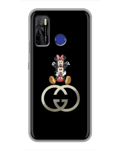 Чохол для TECNO Camon 15 з картинкою «Мінні Маус на лого» Чохол для TECNO Camon 15 з картинкою «Мінні Маус на лого»