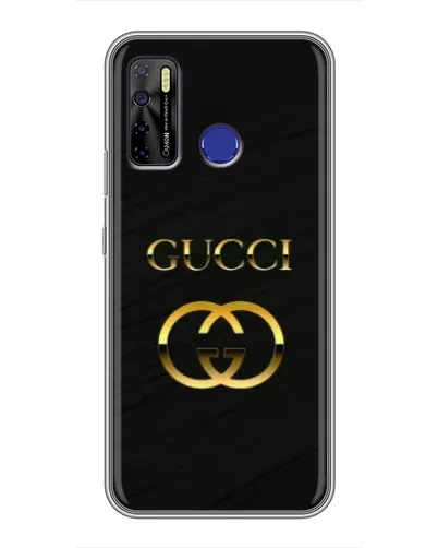 Чохол для TECNO Camon 15 з картинкою «Золотий логотип Gucci» Чохол для TECNO Camon 15 з картинкою «Золотий логотип Gucci»