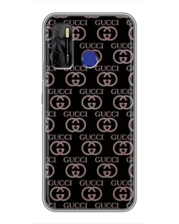 Чохол для TECNO Camon 15 з картинкою «Класична монограма Gucci»