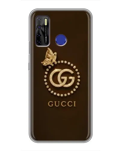 Чохол для TECNO Camon 15 з картинкою «Gucci — золотий метелик» Чохол для TECNO Camon 15 з картинкою «Gucci — золотий метелик»