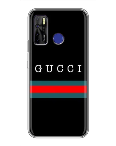Чохол для TECNO Camon 15 з картинкою «Gucci — червоний пояс» Чохол для TECNO Camon 15 з картинкою «Gucci — червоний пояс»