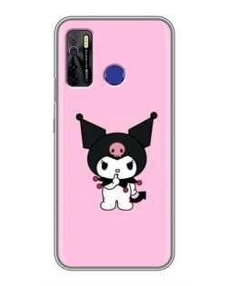 Чохол для TECNO Camon 15 з картинкою «Kuromi — рожева ніжність» Чохол для TECNO Camon 15 з картинкою «Kuromi — рожева ніжність»