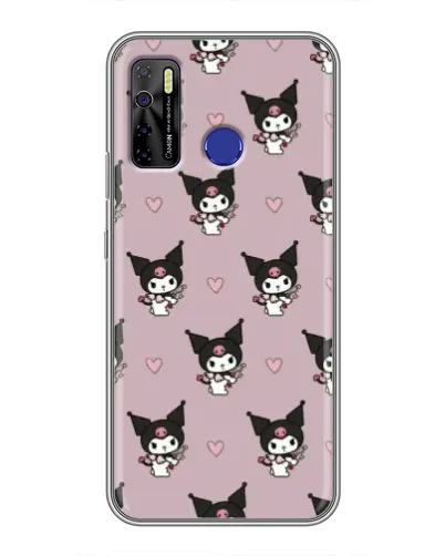 Чохол для TECNO Camon 15 з картинкою «Kuromi — нічний сон»