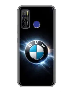 Чохол для TECNO Camon 15 з картинкою «BMW — неонове сяйво» Чохол для TECNO Camon 15 з картинкою «BMW — неонове сяйво»