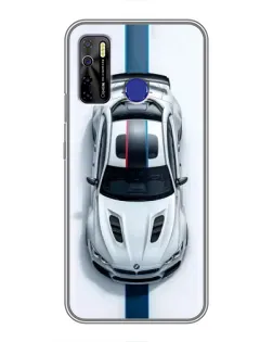 Чохол для TECNO Camon 15 з картинкою «Вид зверху — BMW M» Чохол для TECNO Camon 15 з картинкою «Вид зверху — BMW M»