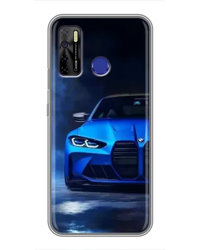 Чохол для TECNO Camon 15 з картинкою «Блакитна BMW M4» Чохол для TECNO Camon 15 з картинкою «Блакитна BMW M4»