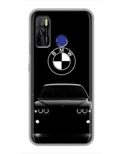 Чохол для TECNO Camon 15 з картинкою «BMW — погляд з темряви»