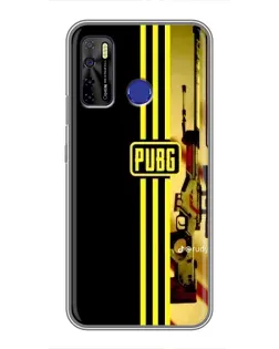 Чехол для TECNO Camon 15 с картинкой «PUBG — камуфляжный шлем» Чехол для TECNO Camon 15 с картинкой «PUBG — камуфляжный шлем»
