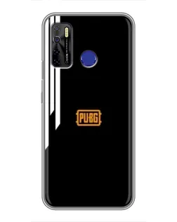 Чехол для TECNO Camon 15 с картинкой «PUBG — вертикальные линии» Чехол для TECNO Camon 15 с картинкой «PUBG — вертикальные линии»