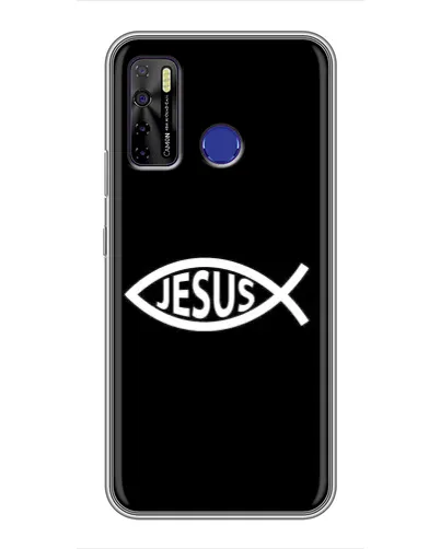Чехол для TECNO Camon 15 с картинкой «Классический Jesus»