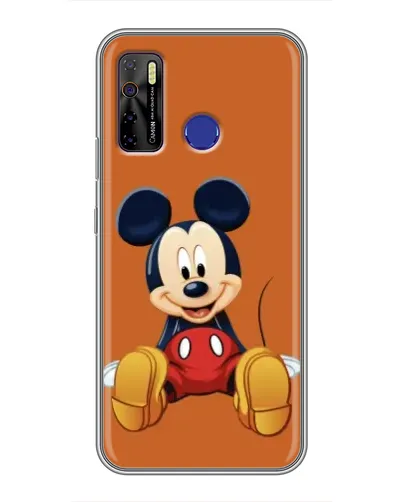 Чехол для TECNO Camon 15 с картинкой «Микки отдыхает» Чехол для TECNO Camon 15 с картинкой «Микки отдыхает»