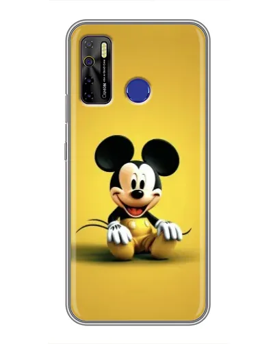 Чехол для TECNO Camon 15 с картинкой «Микки на желтом» Чехол для TECNO Camon 15 с картинкой «Микки на желтом»