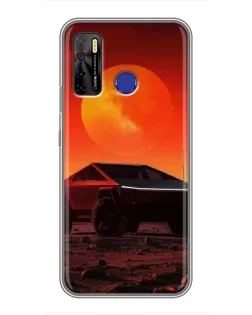 Чохол для TECNO Camon 15 з картинкою «Cybertruck на Марсі» Чохол для TECNO Camon 15 з картинкою «Cybertruck на Марсі»