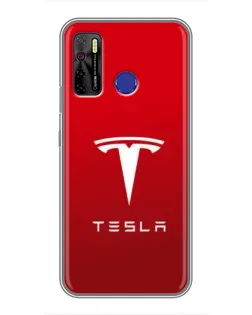 Чохол для TECNO Camon 15 з картинкою «Tesla Red Classic» Чохол для TECNO Camon 15 з картинкою «Tesla Red Classic»