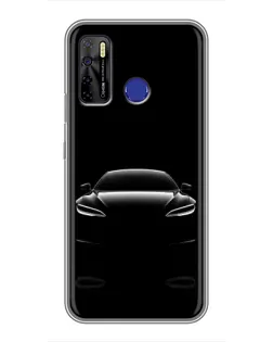 Чохол для TECNO Camon 15 з картинкою «Силует Tesla Night» Чохол для TECNO Camon 15 з картинкою «Силует Tesla Night»