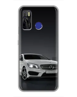 Чохол для TECNO Camon 15 з картинкою «Mercedes AMG GT Silver» Чохол для TECNO Camon 15 з картинкою «Mercedes AMG GT Silver»
