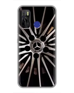 Чохол для TECNO Camon 15 з картинкою «Диск Mercedes»
