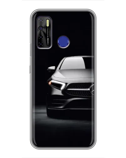 Чохол для TECNO Camon 15 з картинкою «Світло фар Mercedes»