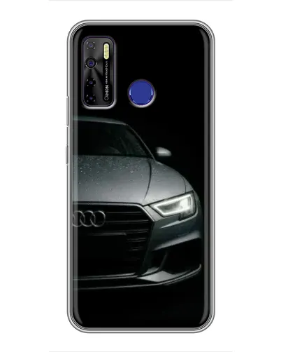 Чехол для TECNO Camon 15 с картинкой «Audi — детализация кузова»