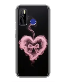 Чохол для TECNO Camon 15 з картинкою «Димчасте серце»