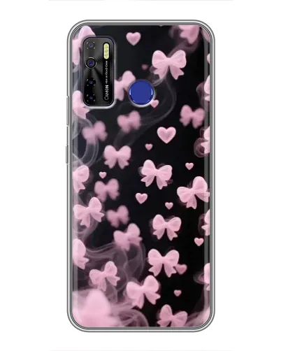 Чехол для TECNO Camon 15 с картинкой «Неоновое кружево»