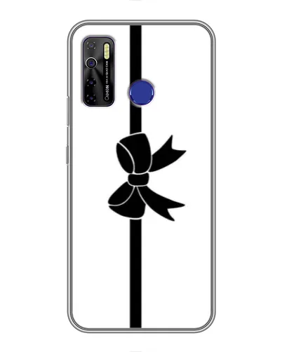 Чехол для TECNO Camon 15 с картинкой «Вертикальный бант»