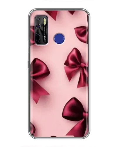 Чехол для TECNO Camon 15 с картинкой «Бордовый атлас»