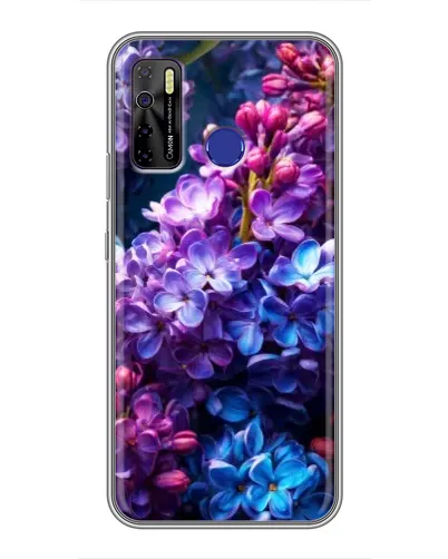 Чохол для TECNO Camon 15 з картинкою «Бузковий цвіт»